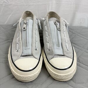 Converse Chuck Taylor All Star 70 Zip Ox Pure Platinum Men's 7.5/Women's 9.5